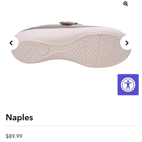 WACO | Revitalign Naples NIB grey shoes mules SZ 5.5 - Picture 6 of 10